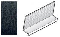 FloPlast Black Ash Cladding Drip Trim - 5m length